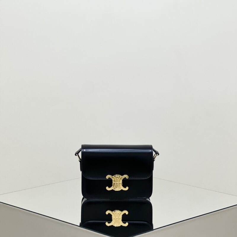 Replica Celine Triomphe Mini Black - affordable designer bags Replica Celine Triomphe Mini Black - affordable designer bags