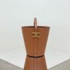 Fake Celine Triomphe Bucket Bag Brown - affordable luxury replica bag
