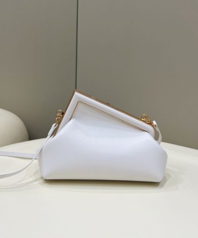 Replica Fendi First White - ultra-realistic fake purse