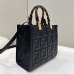 Replica Fendi Small Tote Black - 1:1 premium replica handbag