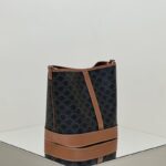 a2 (1) Replica Celine Triomphe Bucket Brown