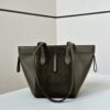 Fake Fendi Origami Small Dark Green - high-quality designer bag dupe