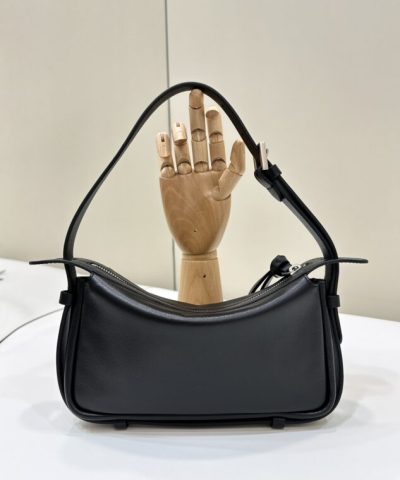 Fake Fendi Simply Black - best quality fake designer bag