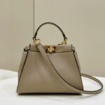 Replica Fendi Peekaboo Beige - premium superclone handbag