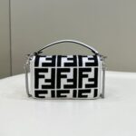 Replica Fendi Baguette Small White