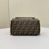 Replica Fendi Baguette Sliding Chain Ff Brown - premium superclone handbag