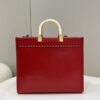 Replica Fendi Peekaboo Tote Red - top-grade luxury bag dupe