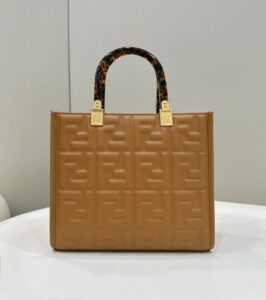 Replica Fendi Small Tote Brown