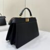 Fake Fendi Peekaboo Large Black - 1:1 premium replica handbag
