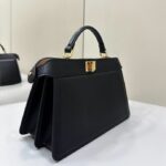 Replica Fendi Peekaboo Large Black - 1:1 premium replica handbag