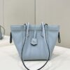 Fake Fendi Origami Small Blue - designer handbag clone