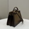 Fake Fendi Peekaboo Large Dark Brown - 1:1 premium replica handbag