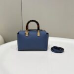 Replica Fendi By The Way Boston Blue - 1:1 premium replica handbag