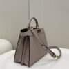 Fake Fendi Peekaboo Medium Beige - 1:1 premium replica handbag