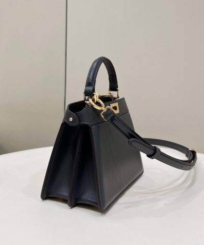 Fake Fendi Peekaboo Mini Black - designer handbag clone