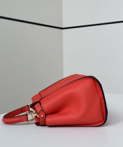Fake Fendi Peekaboo Small Red - high-quality designer bag dupe