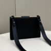Fake Fendi Baguette Pouch Black - elite factory replica handbag