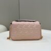 Fake Fendi Baguette Sliding Chain Pink - top-grade luxury bag dupe