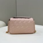 Replica Fendi Baguette Sliding Chain Pink