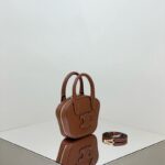 Replica Celine Bowling Bag Brown - designer handbag clone