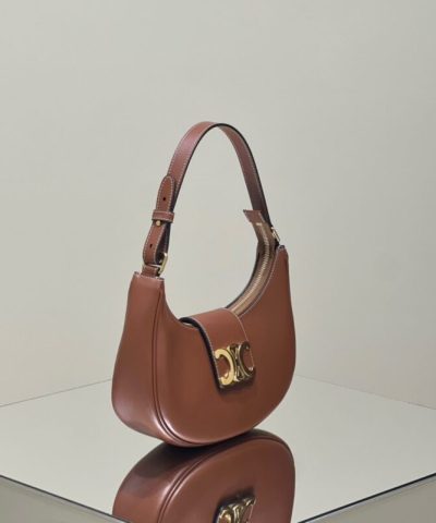 Fake Celine Triomphe Ava Brown - top-grade luxury bag dupe