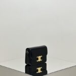 Replica Celine Triomphe Mini Black - elite factory replica handbag