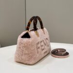 Replica Fendi By The Way Boston Pink Wool