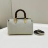 Fake Fendi By The Way Boston Beige Cotton - ultra-realistic fake purse