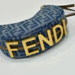 Replica Fendi Fendigraphy Small Denim Blue