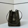 Fake Fendi Origami Small Dark Green - top-grade luxury bag dupe