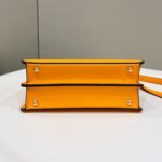 Replica Fendi Peekaboo Medium Orange - designer handbag clone