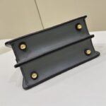 Replica Fendi Peekaboo Mini Grey - elite factory replica handbag