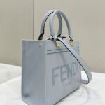 Replica Fendi Small Tote Sky Blue