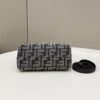 Fake Fendi By The Way Boston Brown Cotton - ultra-realistic fake purse