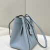 Fake Fendi Origami Small Blue - best quality fake designer bag