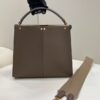 Fake Fendi Peekaboo X Lite Brown - top-grade luxury bag dupe