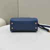 Fake Fendi Peekaboo Small Blue - designer handbag clone