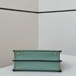 Replica Fendi Peekaboo Medium Light Green - 1:1 premium replica handbag