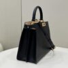 Fake Fendi Peekaboo Medium Black - 1:1 premium replica handbag