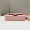 Fake Fendi Baguette Ff Pink - premium superclone handbag