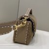 Replica Fendi Baguette Brown Wool - 1:1 premium replica handbag