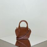 Replica Celine Bowling Bag Brown - premium superclone handbag