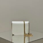Replica Celine Teen Triomphe Bag White - 1:1 premium replica handbag