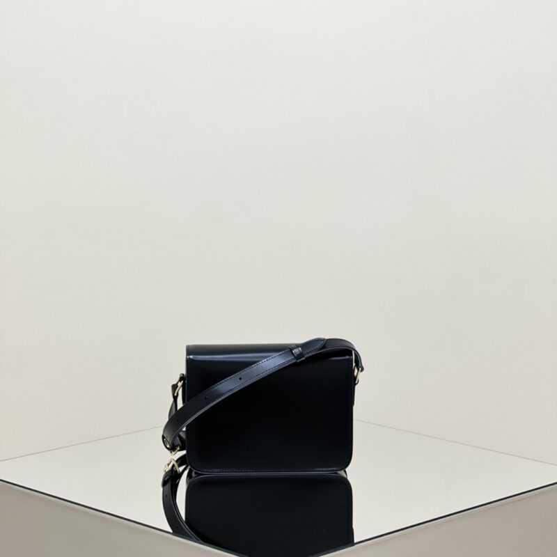 a3 Celine Triomphe Mini Black
