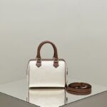Replica Celine Triomphe Boston White - premium superclone handbag