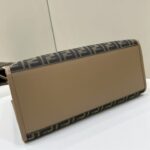 Replica Fendi Sunshine Tote Brown Monogram - premium superclone handbag