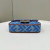 Fake Fendi Baguette Small Denim Blue - premium superclone handbag