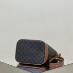 a4 (1) Replica Celine Triomphe Bucket Brown