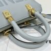 Replica Fendi By The Way Boston Sky Blue - 1:1 premium replica handbag