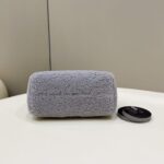 Replica Fendi By The Way Boston Blue Wool - 1:1 premium replica handbag